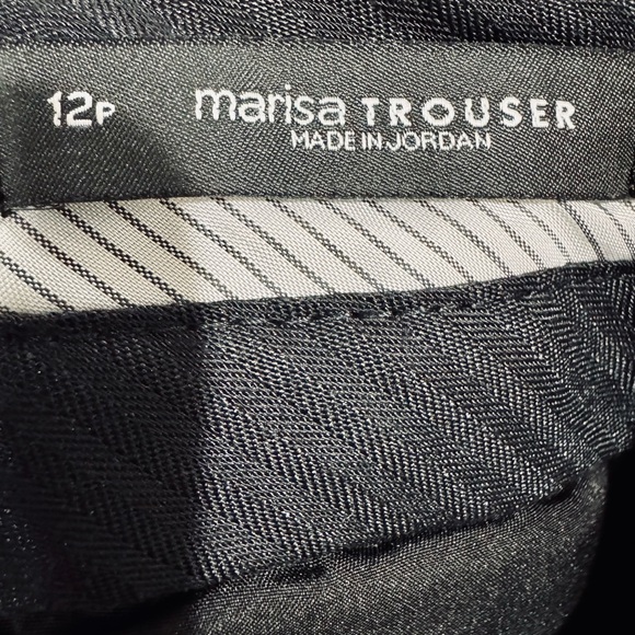 LOFT Marisa Charcoal Tweed Trousers - Picture 3 of 5